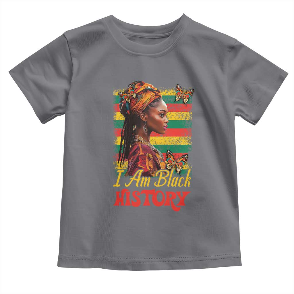 I Am Black History Toddler T Shirt African Pride Woman
