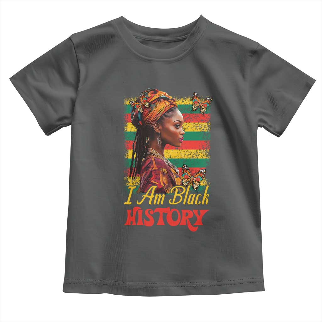 I Am Black History Toddler T Shirt African Pride Woman