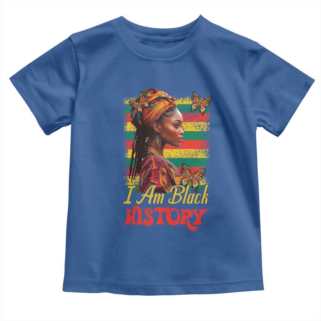 I Am Black History Toddler T Shirt African Pride Woman