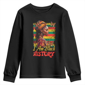 I Am Black History Youth Sweatshirt African Pride Woman