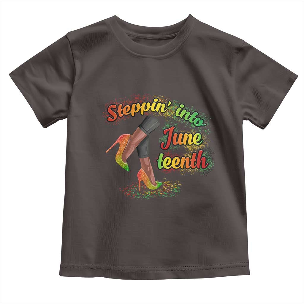 Stepping Into Juneteenth Baby Shirt High Heels African American Black History