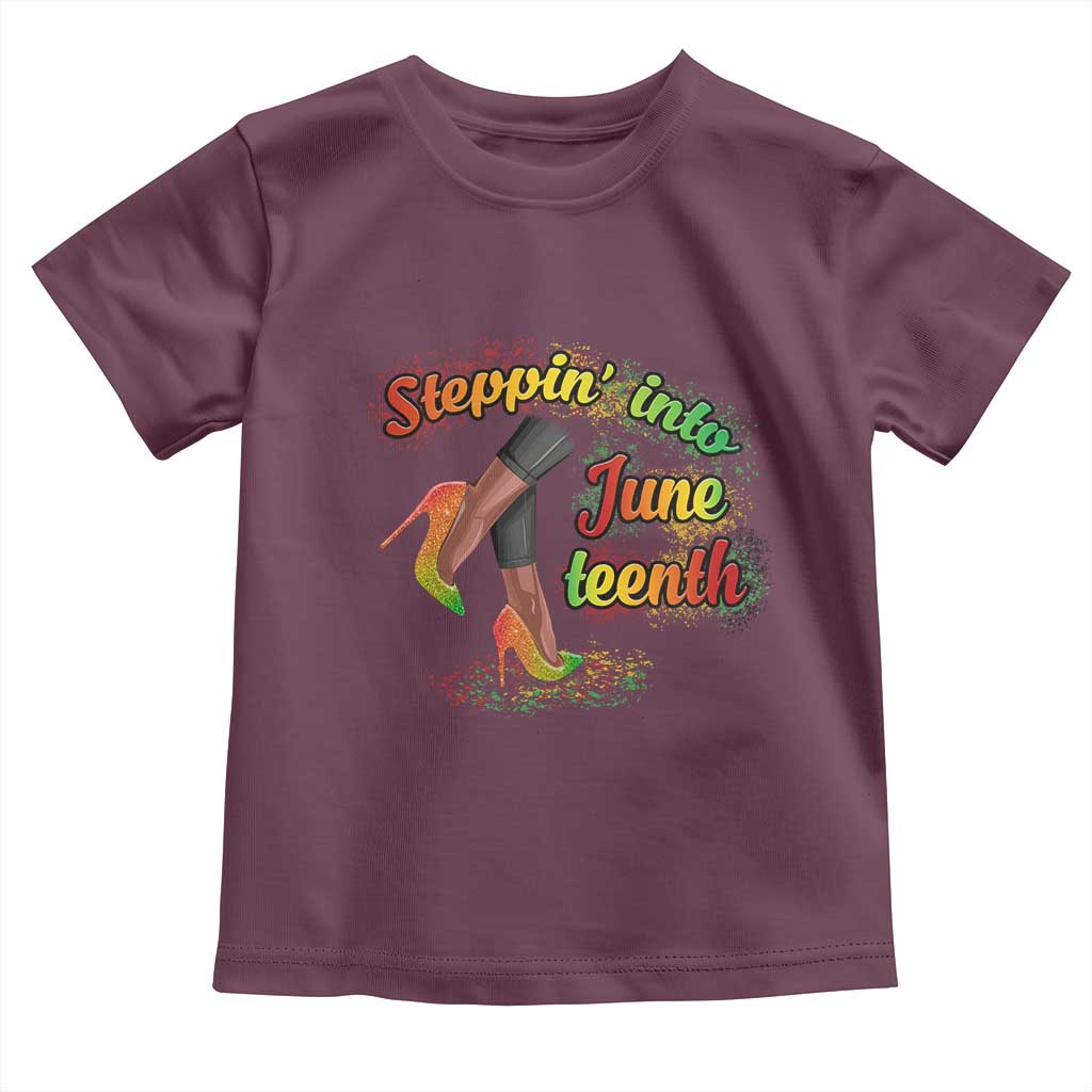 Stepping Into Juneteenth Baby Shirt High Heels African American Black History
