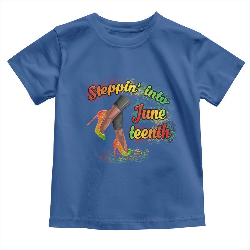 Stepping Into Juneteenth Baby Shirt High Heels African American Black History