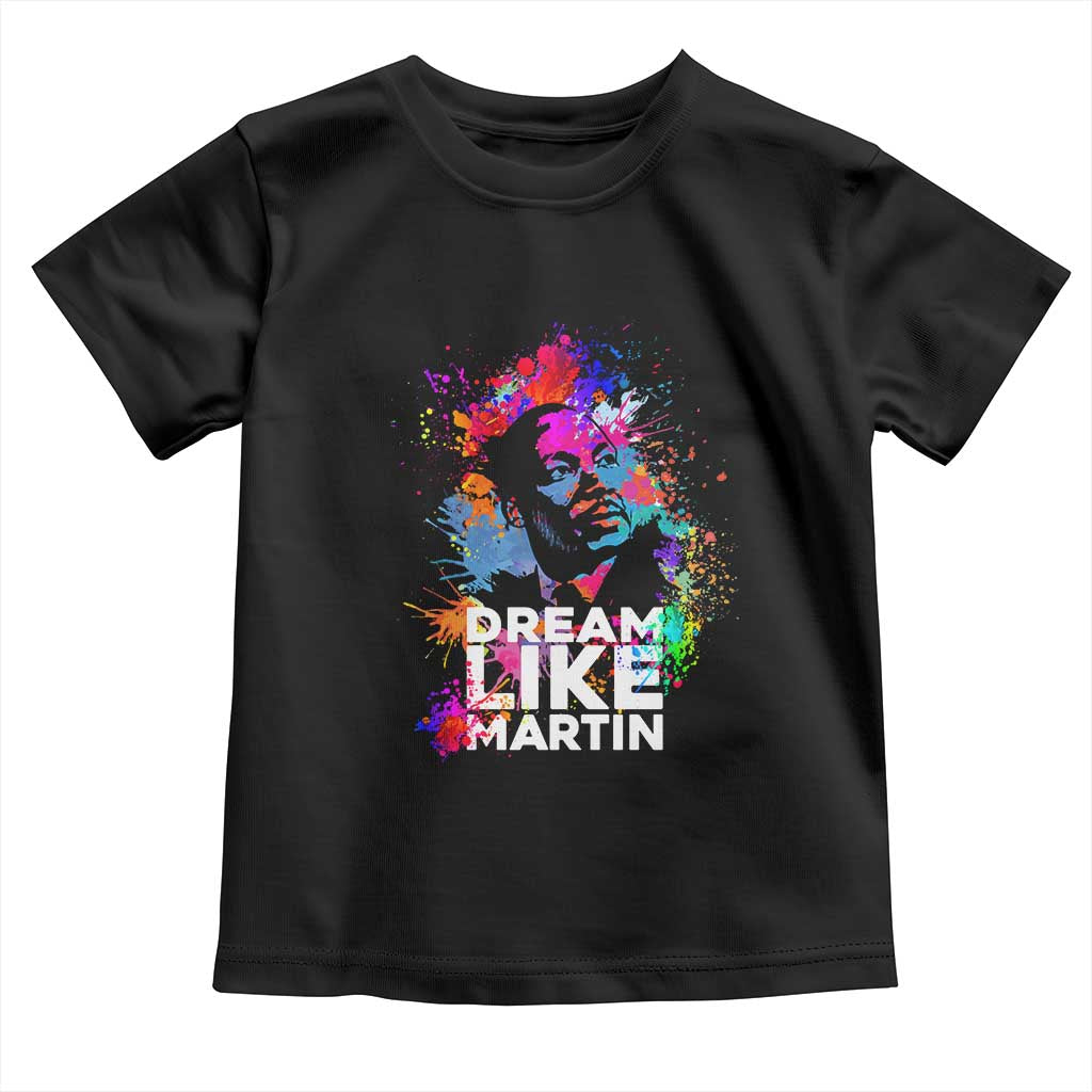 Dream Like Martin Baby Shirt MLK American Civil Rights Leader Inspiration