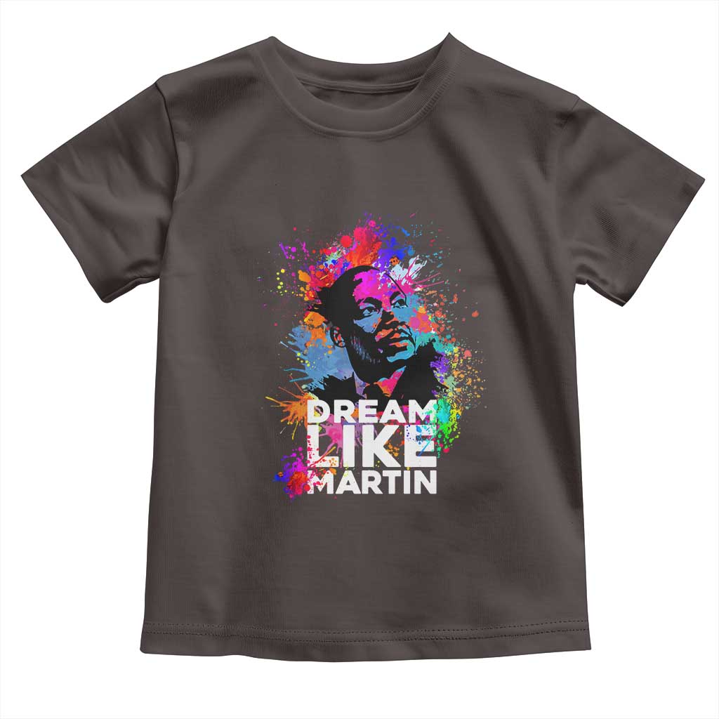 Dream Like Martin Baby Shirt MLK American Civil Rights Leader Inspiration