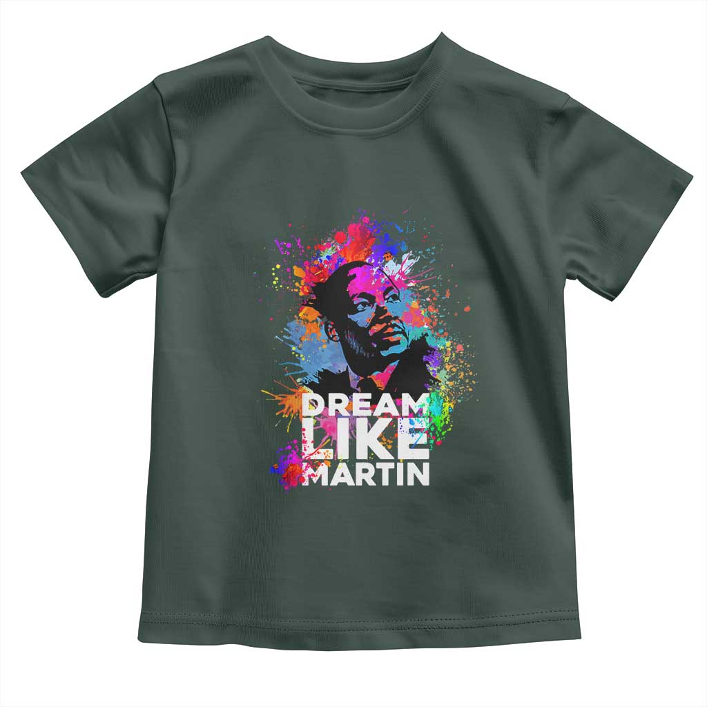 Dream Like Martin Baby Shirt MLK American Civil Rights Leader Inspiration