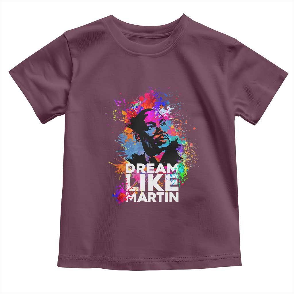Dream Like Martin Baby Shirt MLK American Civil Rights Leader Inspiration
