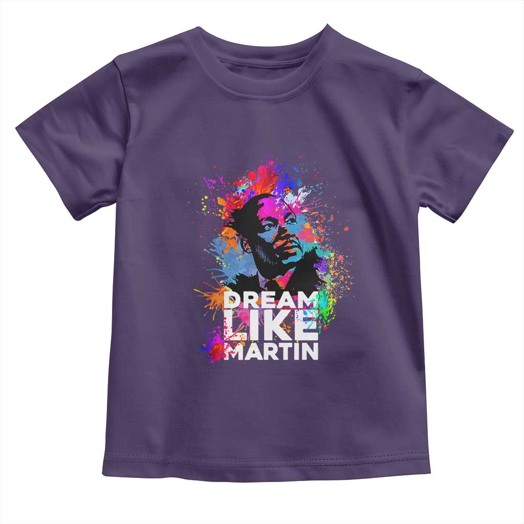 Dream Like Martin Baby Shirt MLK American Civil Rights Leader Inspiration