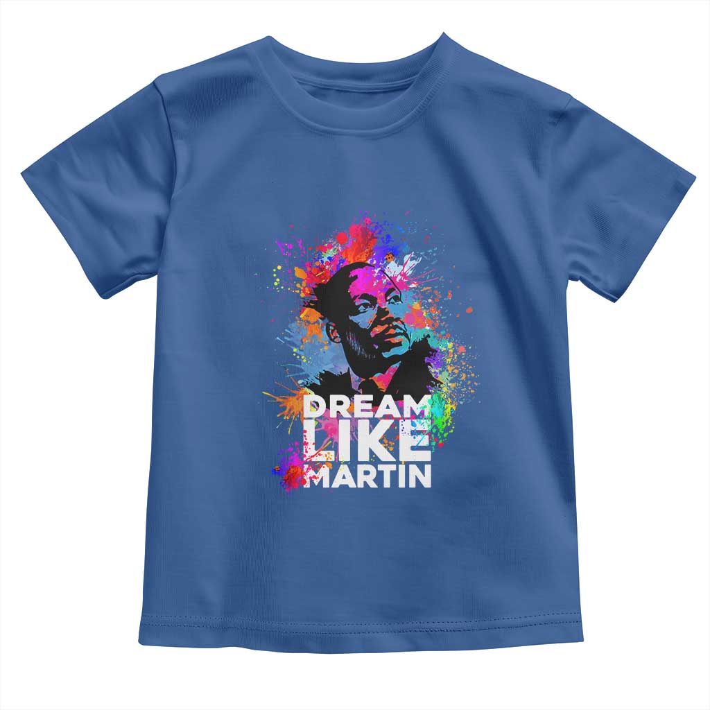 Dream Like Martin Baby Shirt MLK American Civil Rights Leader Inspiration
