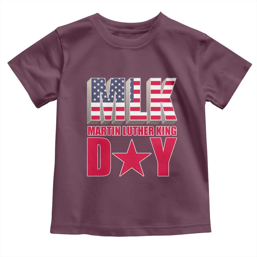 MLK Day Baby Shirt Martin Luther King Jr American Civil Rights Leader