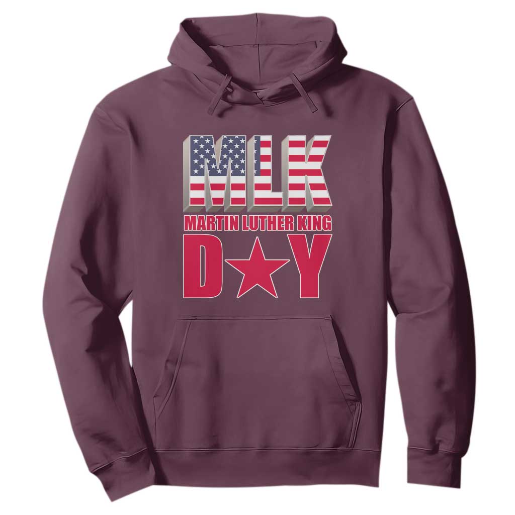 MLK Day Hoodie Martin Luther King Jr American Civil Rights Leader