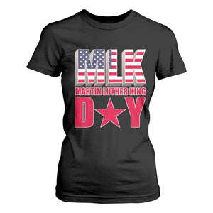 MLK Day T Shirt For Women Martin Luther King Jr American Civil Rights Leader