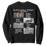 Black Wall Street Sweatshirt Greenwood African American Remembrance