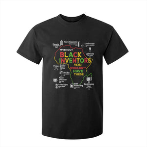 Proud Black Inventors T Shirt For Kid Black History Month African American Pride