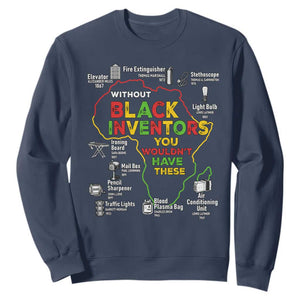 Proud Black Inventors Sweatshirt Black History Month African American Pride