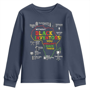 Proud Black Inventors Youth Sweatshirt Black History Month African American Pride