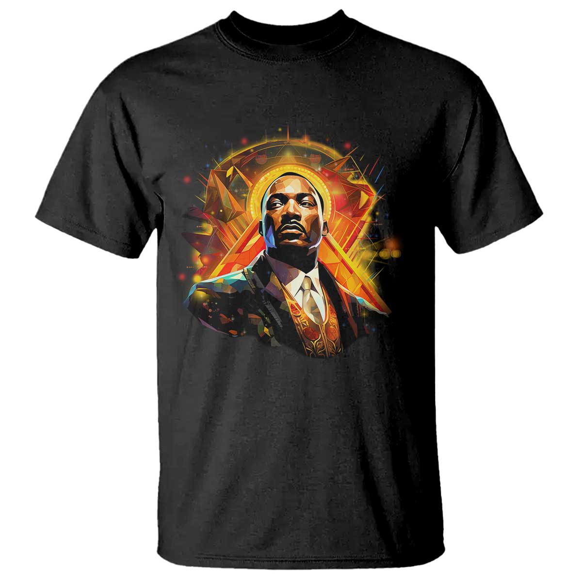 Martin Luther King MLK T Shirt Afrofuturism Graphic Art