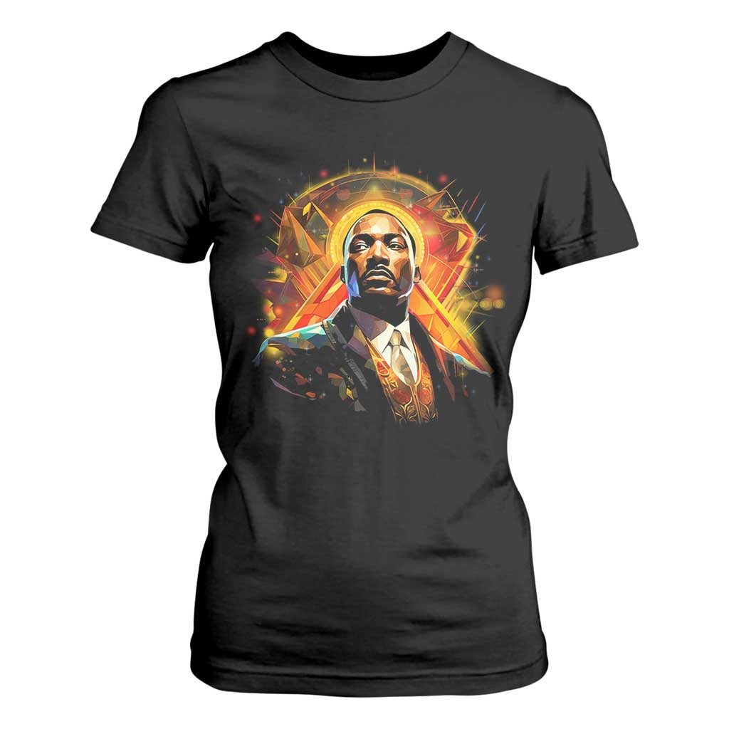 Martin Luther King MLK T Shirt For Women Afrofuturism Graphic Art