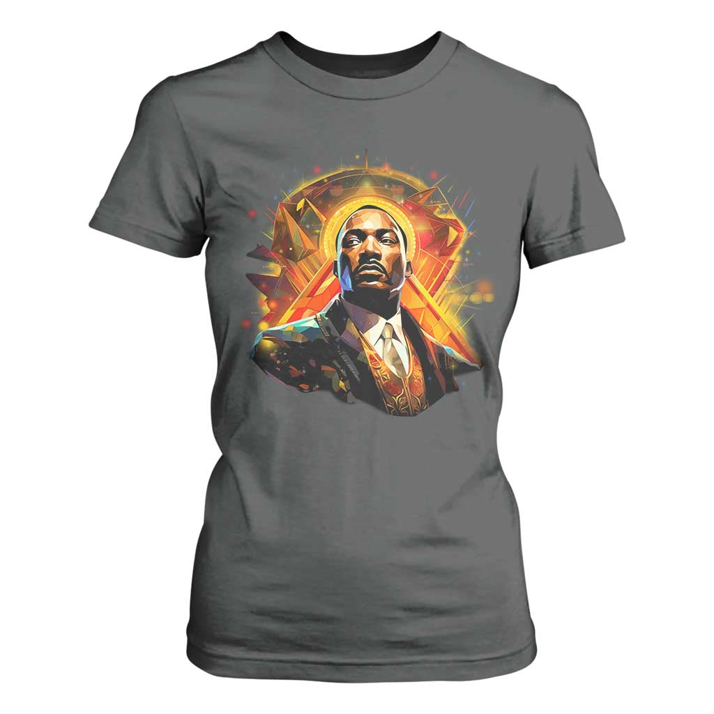 Martin Luther King MLK T Shirt For Women Afrofuturism Graphic Art
