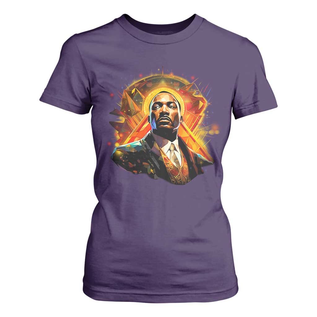 Martin Luther King MLK T Shirt For Women Afrofuturism Graphic Art