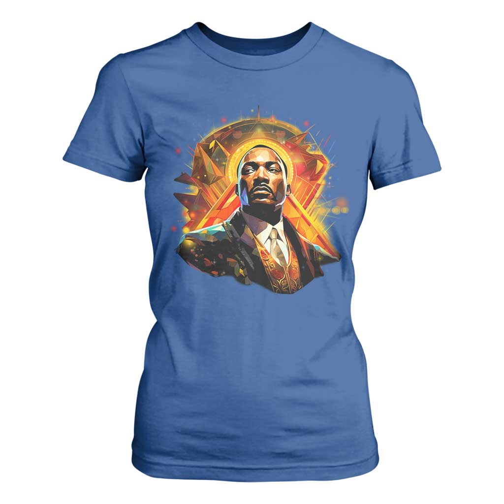 Martin Luther King MLK T Shirt For Women Afrofuturism Graphic Art
