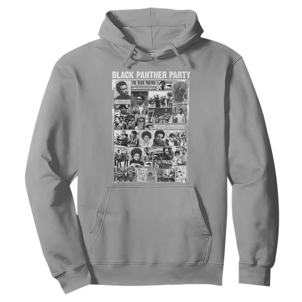 Black Panther Party Legacy Hoodie Revolutionary Tribute to Huey P Newton Movement - African Pride