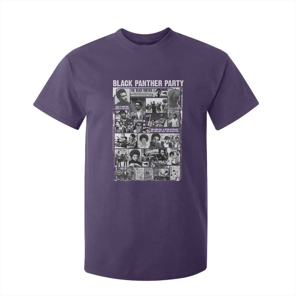 Black Panther Party Legacy T Shirt For Kid Revolutionary Tribute to Huey P Newton Movement - African Pride