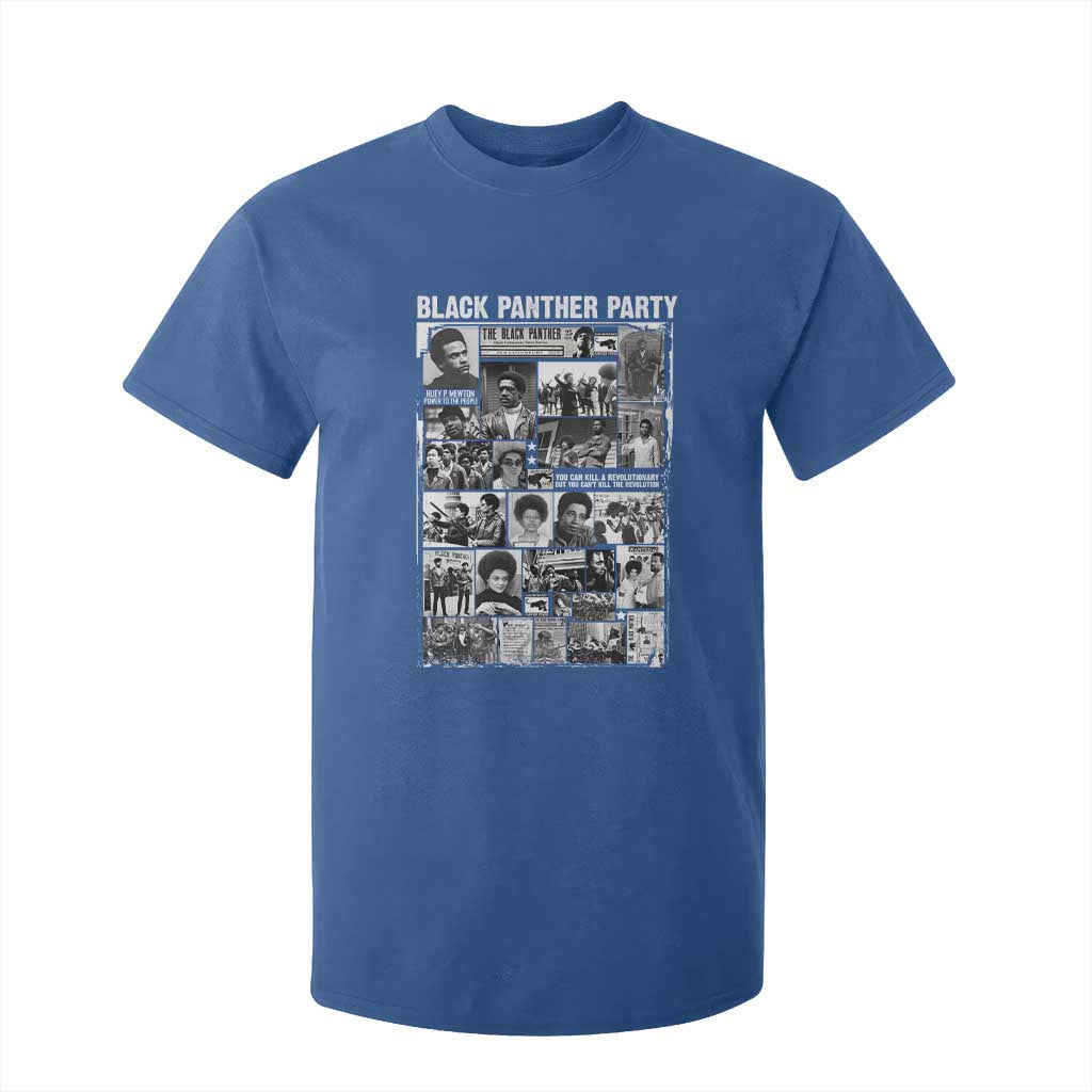 Black Panther Party Legacy T Shirt For Kid Revolutionary Tribute to Huey P Newton Movement - African Pride