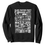 Black Panther Party Legacy Sweatshirt Revolutionary Tribute to Huey P Newton Movement - African Pride