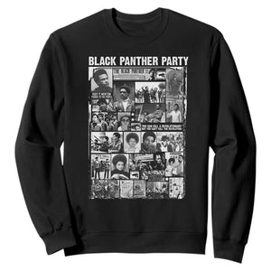 Black Panther Party Legacy Sweatshirt Revolutionary Tribute to Huey P Newton Movement - African Pride