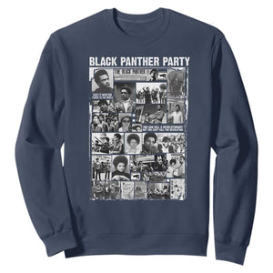 Black Panther Party Legacy Sweatshirt Revolutionary Tribute to Huey P Newton Movement - African Pride