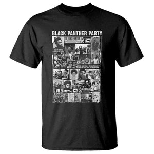 Black Panther Party Legacy T Shirt Revolutionary Tribute to Huey P Newton Movement - African Pride