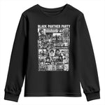 Black Panther Party Legacy Youth Sweatshirt Revolutionary Tribute to Huey P Newton Movement - African Pride