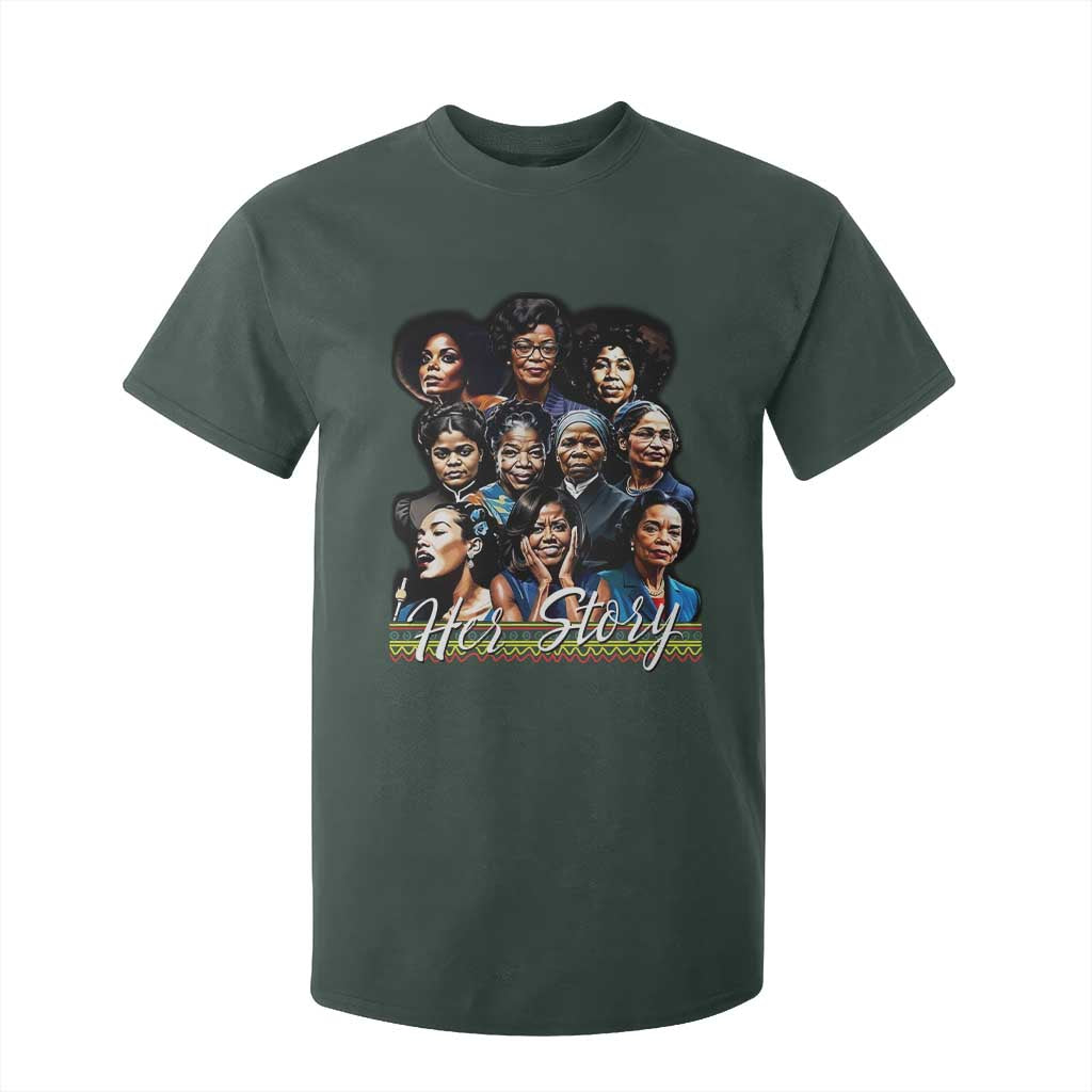 HerStory Legendary Black Women T Shirt For Kid History and Empowerment - African Pride