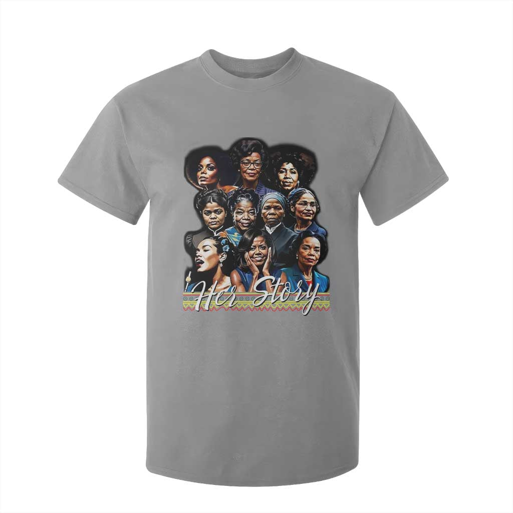 HerStory Legendary Black Women T Shirt For Kid History and Empowerment - African Pride