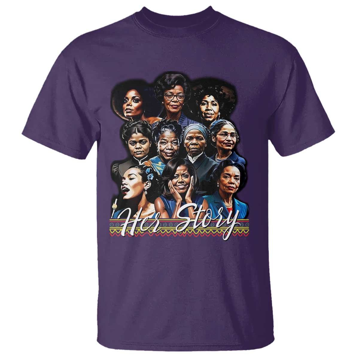 HerStory Legendary Black Women T Shirt History and Empowerment - African Pride