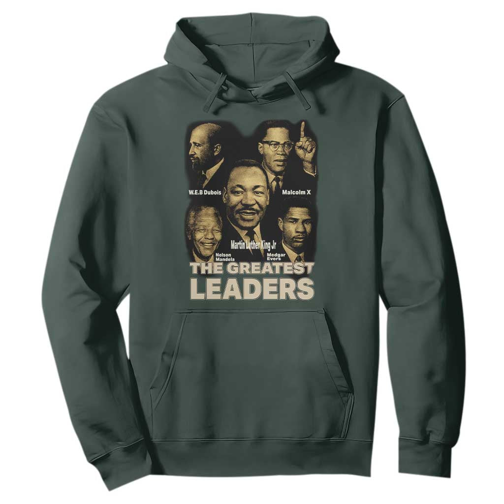 The Greatest Black Leaders Tribute Hoodie Civil Rights Icons Legacy