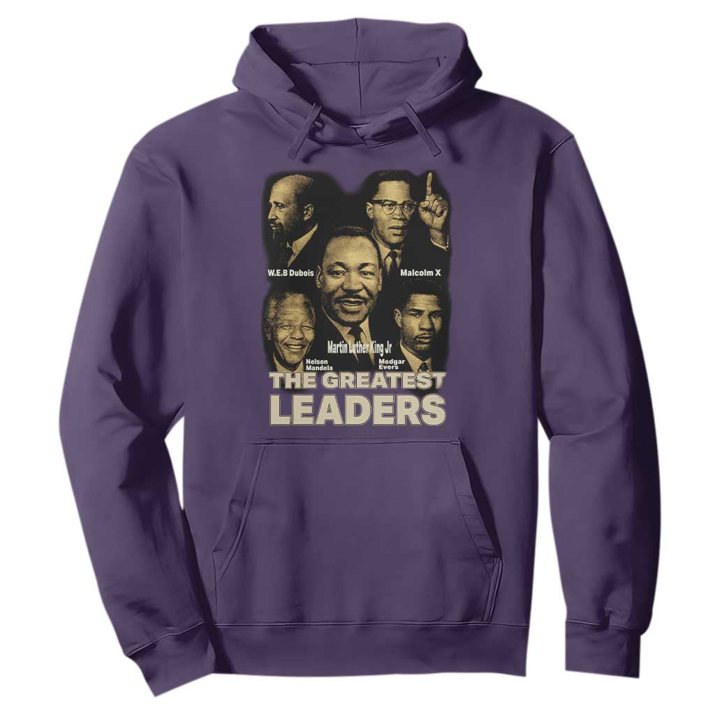 The Greatest Black Leaders Tribute Hoodie Civil Rights Icons Legacy