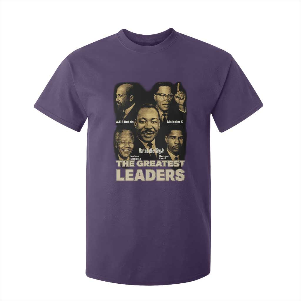 The Greatest Black Leaders Tribute T Shirt For Kid Civil Rights Icons Legacy