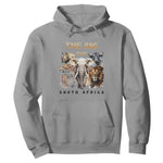 The Big Five South Africa Hoodie Elephant Lion Rhino Buffalo Leopard Animals Safari Wildlife