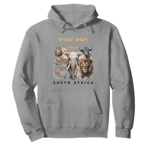 The Big Five South Africa Hoodie Elephant Lion Rhino Buffalo Leopard Animals Safari Wildlife