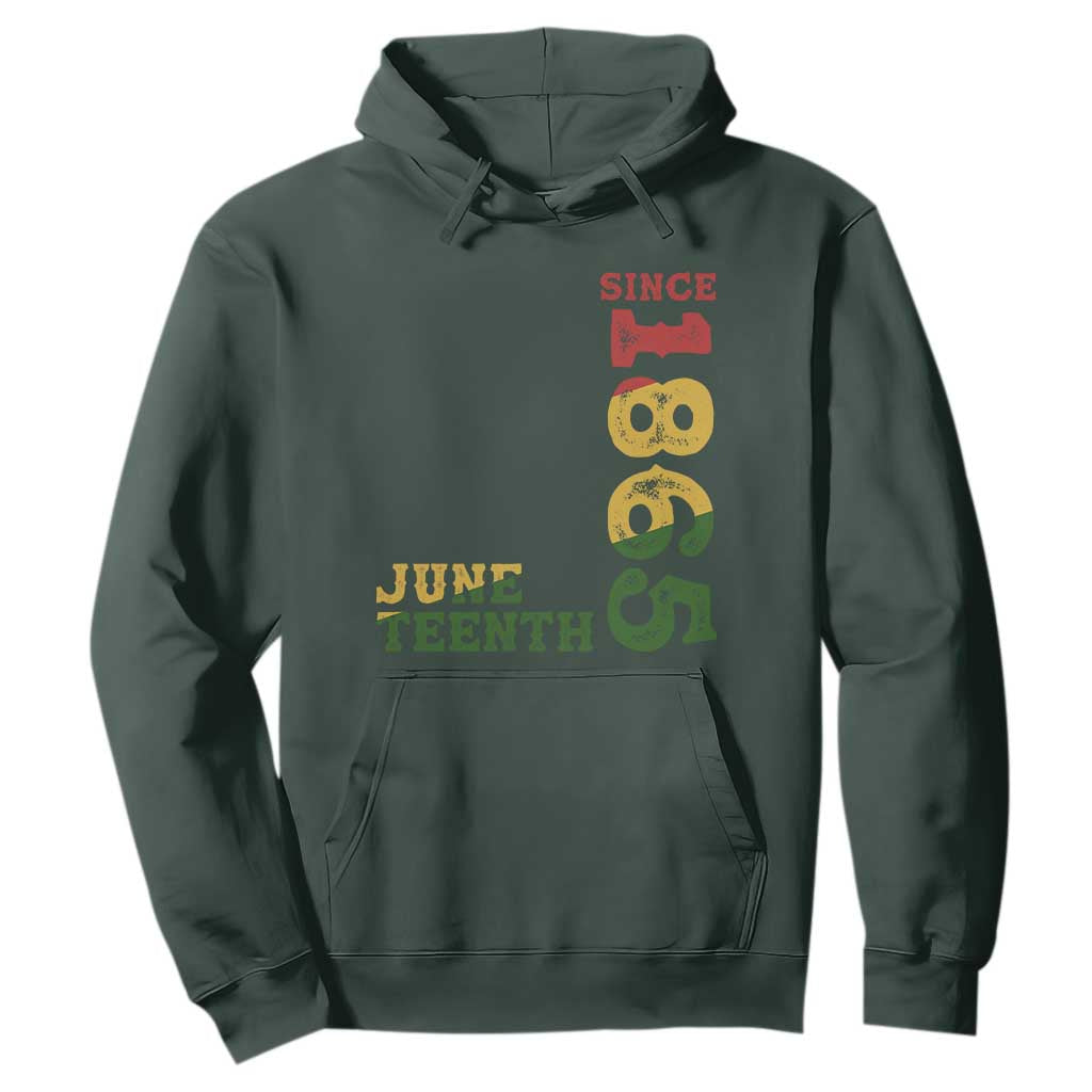 Juneteenth Since 1865 Hoodie Freedom Black History Independence Day