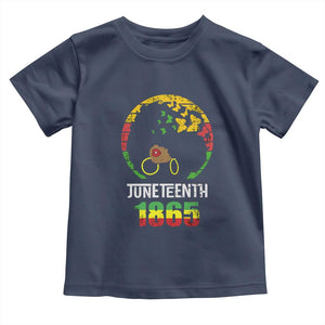 Juneteenth 1865 Baby Shirt Retro Black Woman Pride