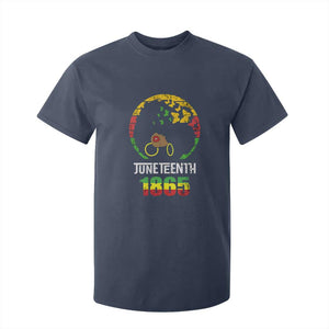 Juneteenth 1865 T Shirt For Kid Retro Black Woman Pride