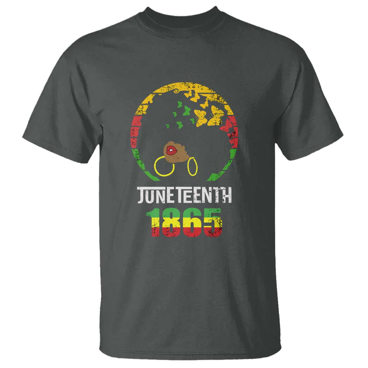 Juneteenth 1865 T Shirt Retro Black Woman Pride