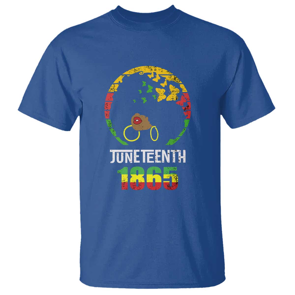 Juneteenth 1865 T Shirt Retro Black Woman Pride