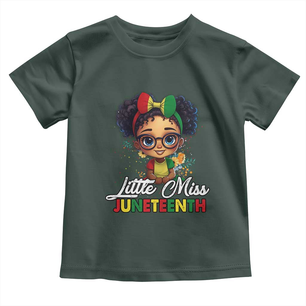 Little Miss Juneteenth Baby Shirt Since 1865 Black History