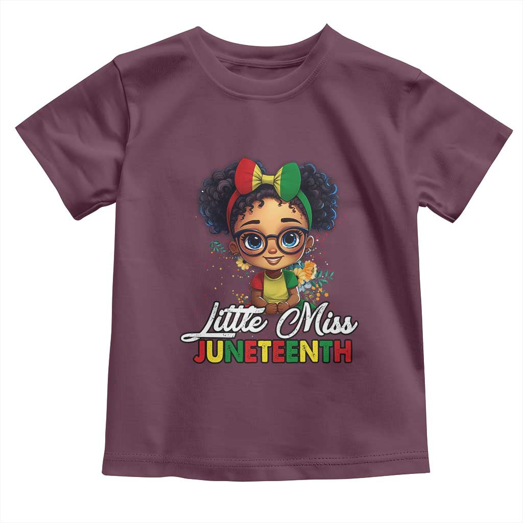 Little Miss Juneteenth Baby Shirt Since 1865 Black History