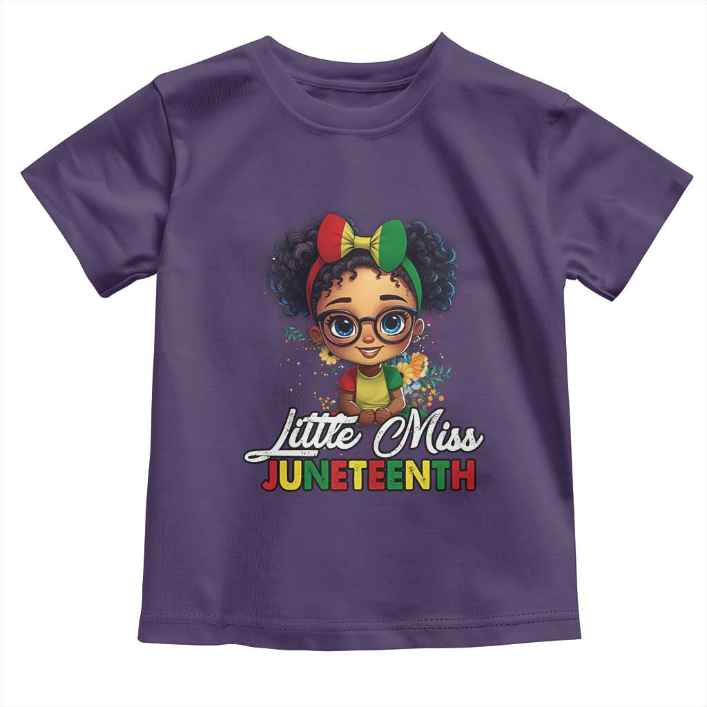 Little Miss Juneteenth Baby Shirt Since 1865 Black History