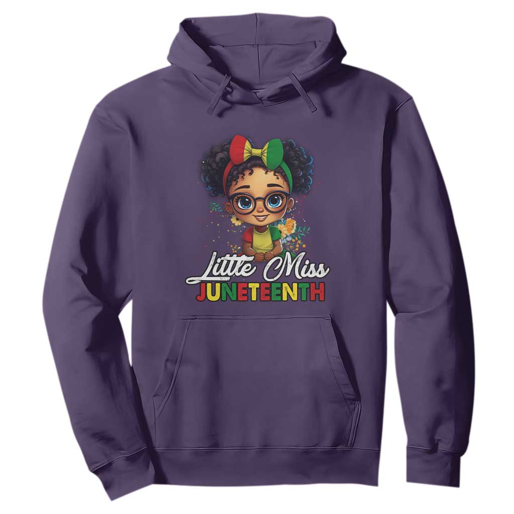 Little Miss Juneteenth Hoodie Since 1865 Black History